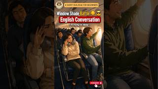 Window Seat Argument 😬 Airplane English #englishconversation #englishspeaking