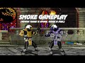 Mortal Kombat Komplete MUGEN UMK3 Smoke Gameplay