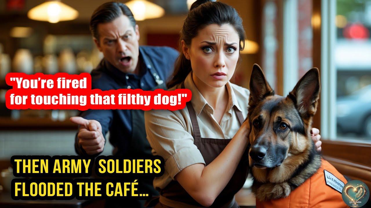 She Was Fired for Helping a Blind K9 — Then Army  Soldiers Flooded the Café