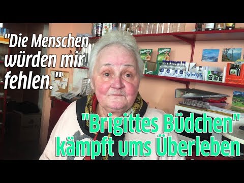 Kölner Südstadt: "Brigittes Büdchen" in der Merowinger Straße vor der Pleite