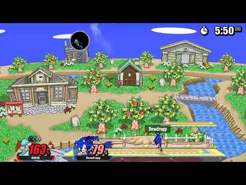 Dewdropp (Sonic) vs. Insider (Simon, Sheik, Zelda) - Monte Sunday Series #1 [SSF2 Tournament]