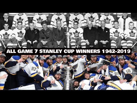 NHL: All Game 7 Stanley Cup Winners 1942-2019 HD