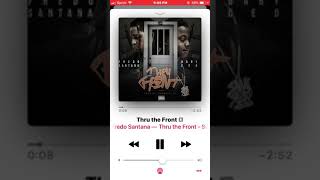 Fredo Santana- Thru the Front