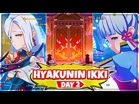 Hyakunin Ikki Event Day 2 - Genshin Impact 2.5