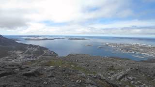 preview picture of video 'Panorama of Nuuk from Quassussuaq'