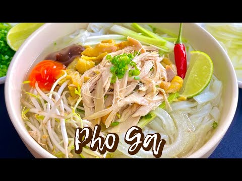 PHỞ GÀ | VIETNAMESE CHICKEN NOODLES SOUP | QUICK AND EASY RECIPE | ASIAN CUISINE | Senaivi's Kitchen