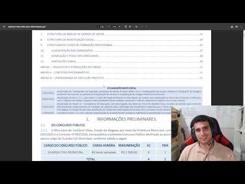 GCM Teotônio Vilela - AL | INFORMAÇÕES PÓS PROVA