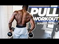 GROW YOUR BACK WITH DUMBBELLS ONLY || NO PULL UP BAR NEEDED!