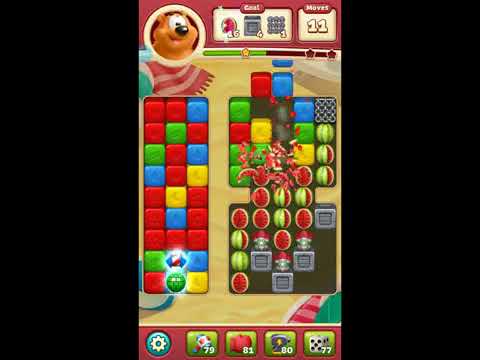 Toon blast 3077 NO BOOSTERS 3 stars