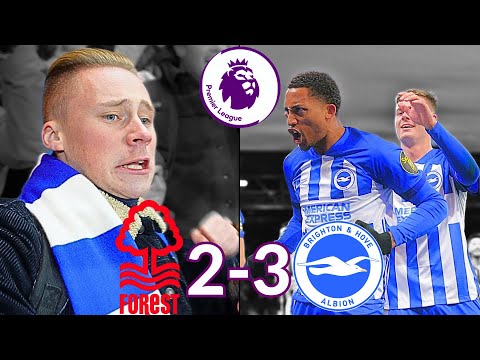 BRIGHTON SURVIVE THE TOUGHEST GAME OF THE SEASON!! | Nottingham Forest VS Brighton | Match Day Vlog