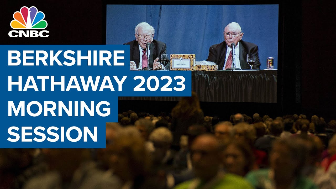 Berkshire's 2023 annual shareholder meeting: Watch the full morning session with Warren Buffett