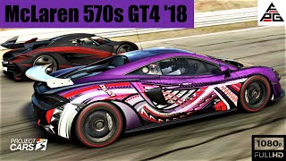 Mclaren 570s GT4 2018 | Project Cars 3 Deluxe Edition | Mojave Gila Crest | Racing is Life