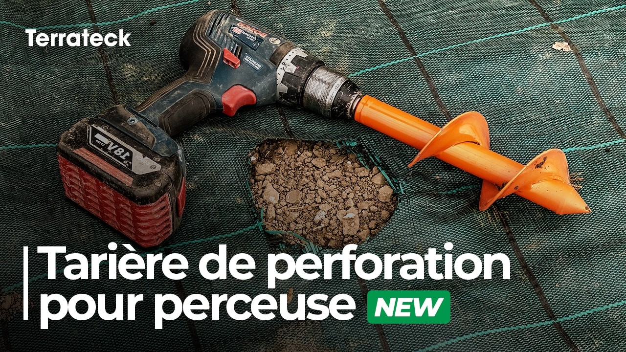Terrateck - Power Drill Earth Auger