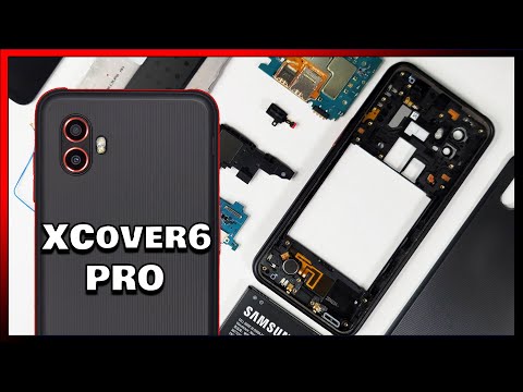 Samsung Galaxy XCover6 Pro Disassembly Teardown Repair Video Review