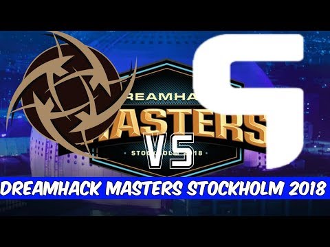 CSGO Ghost Gaming vs NIP - Map 1  - Inferno  - BO3 - Dreamhack Masters Stockholm 2018 Highlights