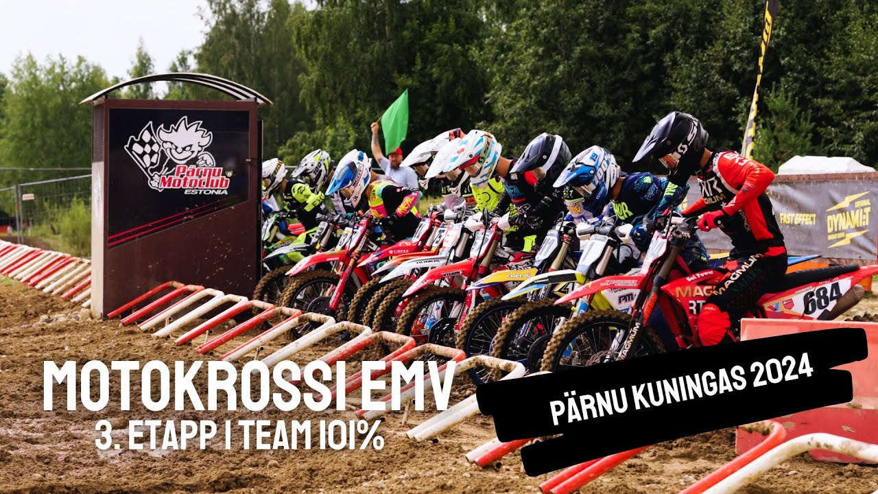 Motokrossi EMV III etapi aftermovie - Pärnu Kuningas 2024 | Team 101%