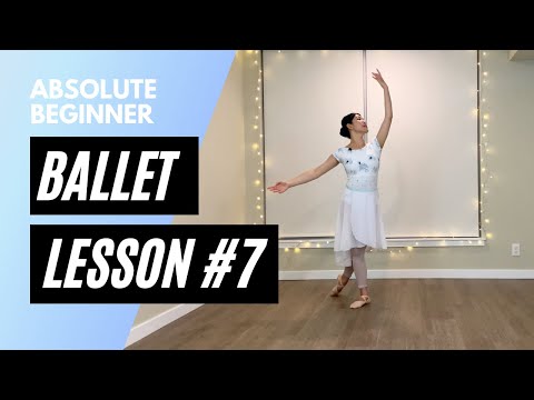Absolute Beginner Ballet Class 7 ||  Online Ballet Lesson thumbnail