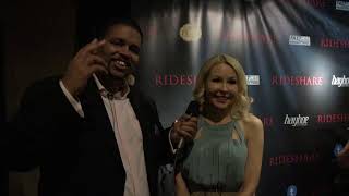 Madeleine Wade wants to shoot lasers HOW!? | RIDESHARE Red Carpet Interviews video