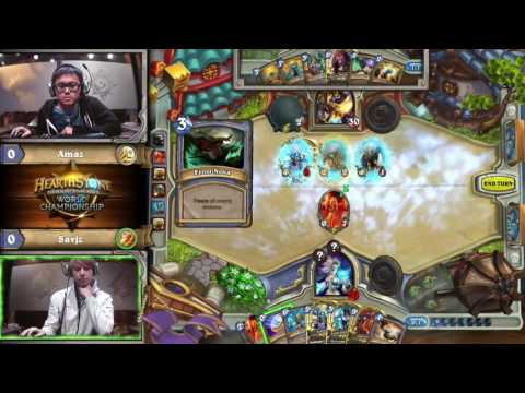 Amaz vs Savjz Challengestone BlizzCon Final World Championship 2015 BlizzCon