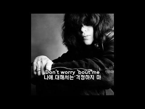Joey Ramone-Don’t worry about me 가사해석