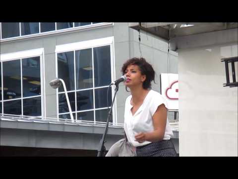 Chloe Charles : "Opening"  Toronto - Yonge-Dundas Square - 2014