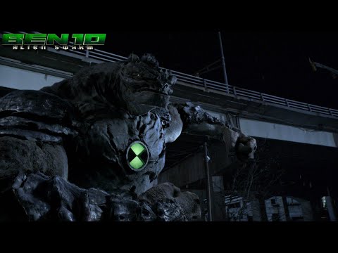 Ben 10: Alien Swarm - Humungousaur Battles Nanochips (Giant Spike Ball) | Fight Scene HD