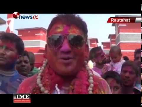 रौतहटका मुसहर समुदायसंग “धुर्मुस ” र “सुन्तली” ले मनाए फागु - NEWS24 TV