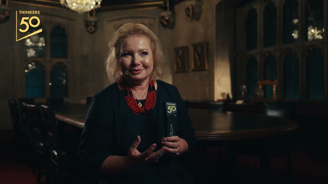 Iryna Tykhomyrova: Thinkers50 Founders‘ Award | Thinkers50 Awards Gala 2023