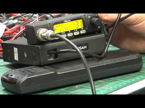 Yosan CB100 UK CE MultiNorm CB radio (mobile) - On The Air Test