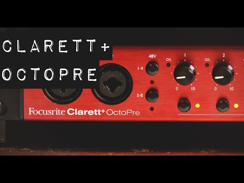 Обзор микрофонного предусилителя Focusrite Clarett+ OctoPre