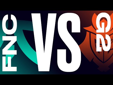 FNC vs. G2 - Semifinals | LEC Spring | Fnatic vs. G2 Esports | Game 1 (2022)
