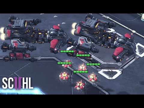 Widow Mine + Battlecruiser PUSH - Starcraft 2: Innovation vs. soO