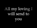 The Beatles - All my Loving (with Lyrics)