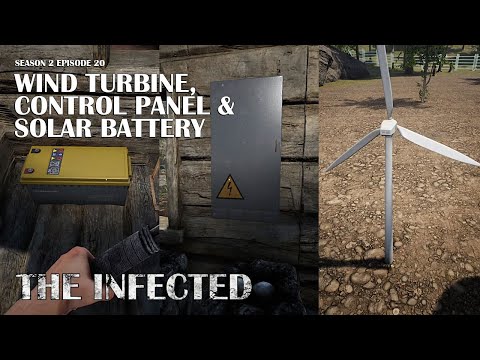 Wind Turbine, Control Panel & Solar Battery | The Infected Gameplay | S2 EP20
