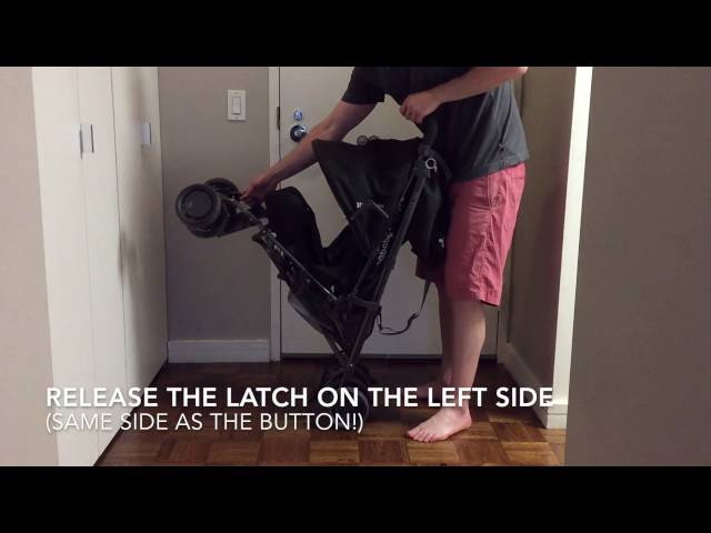 how to open g luxe stroller