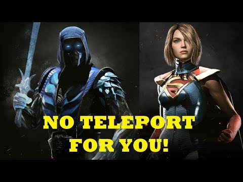 Injustice 2 Tech - All Teleports You Can Bait with Sub-Zero's Ice Klone - Read Description