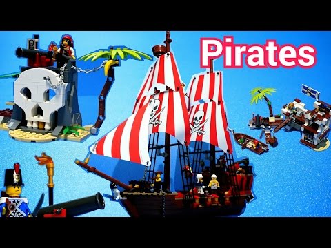 Vidéo LEGO Pirates 70409 : La défense du radeau