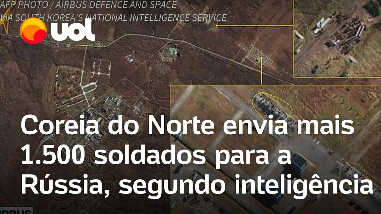 Coreia do Norte envia mais 1.500 soldados para a Rússia, segundo inteligência sul-coreana