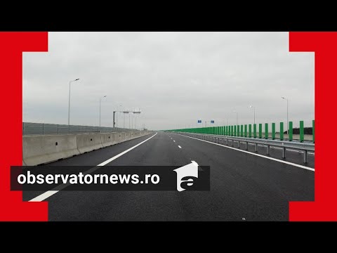 Autostrada A7 a ajuns la 200 de km, jumătate din lungimea finală