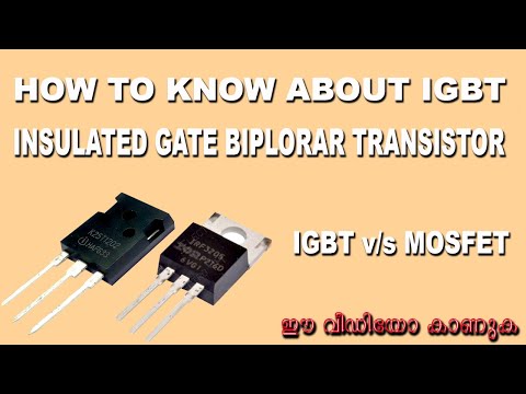 How to know about and difference between IGBT & MOSFET I for sine wave inverter I heavy inverter I