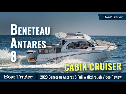 Beneteau Antares 8 Outboard Cabin Cruiser Full Walkthrough Video Review