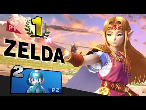 [Smash Ultimate Full Fight] Zelda vs Mega Man