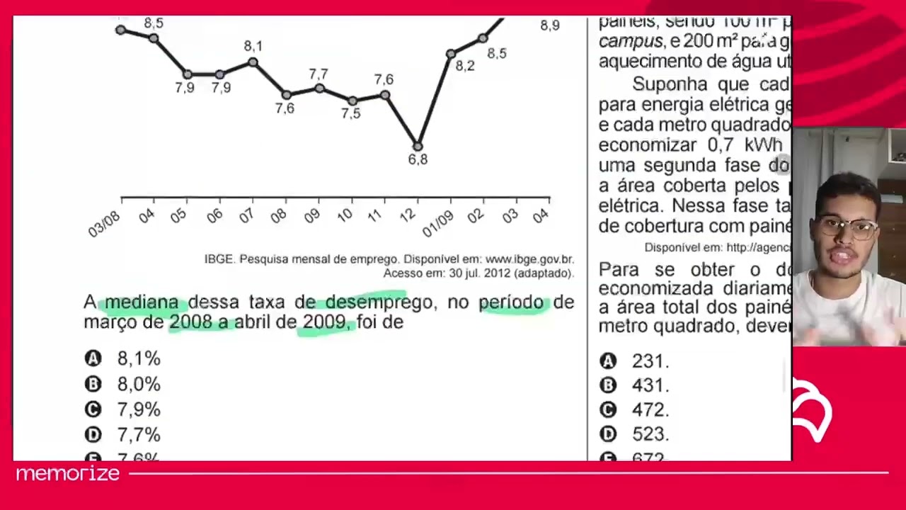 Resolução em Vídeo — Questão 174 ENEM 2017