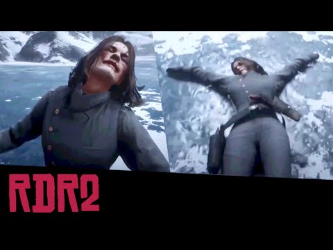 RDR2 Barrow Lagoon Brawl Part 3 - Enemy POV PVP Gameplay - Fist Fight Combat Catfight beatdown ryona
