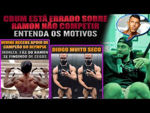 CBUm está errado sobre Ramon no Arnold - entenda + Divine provoca fãs BR mais uma vez + Diogo secand
