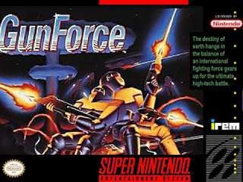 GunForce: Battle Fire Engulfed Terror Island [SNES]