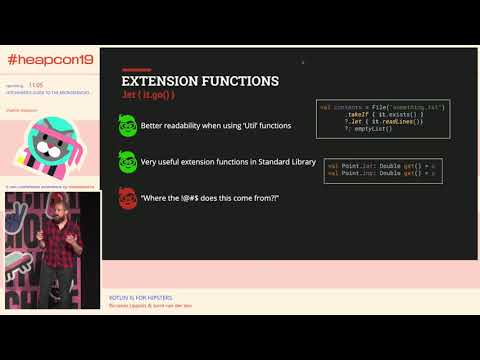 Heapcon 2019 | Kotlin Is for Hipsters - Riccardo Lippolis / Jorrit van der Ven