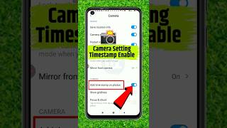 Download lagu How to turn add time stamp on photos | Enable Add Time Stamp On Photos | Camera settings #shorts mp3 Download lagu How to turn add time stamp on photos | Enable Add Time Stamp On Photos | Camera settings #shorts mp3