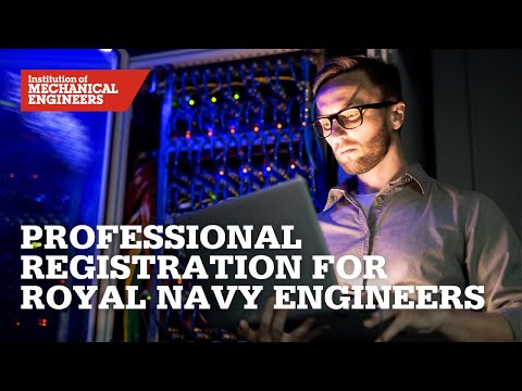 Professional Registration for Royal Navy Engineers