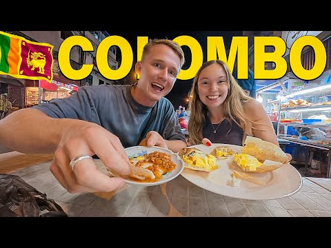 Sri Lankan Street Food SHOCKED Us in Colombo 🇱🇰
